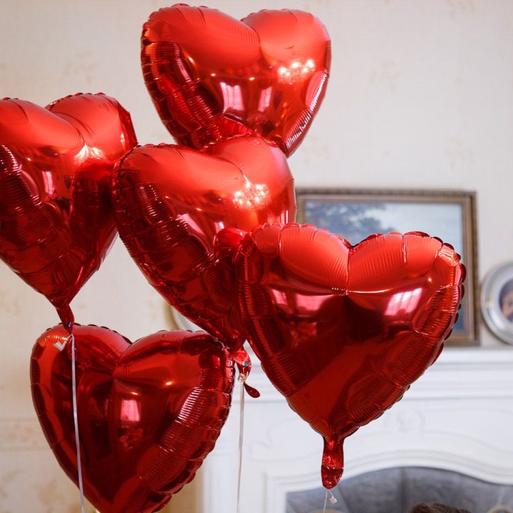 Фольгированный шар "Сердце" в Липецке