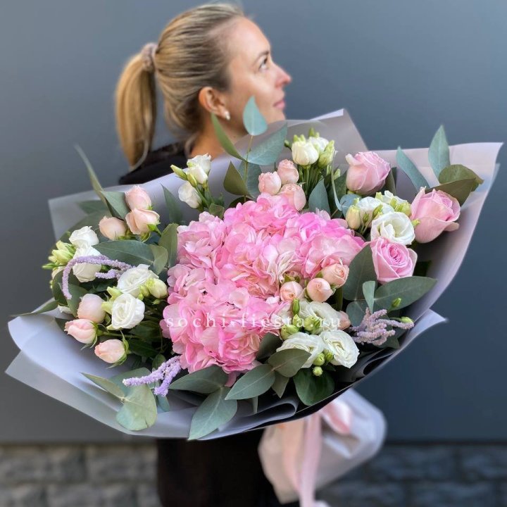 Дизайнерский букет "Кристал" в Липецке