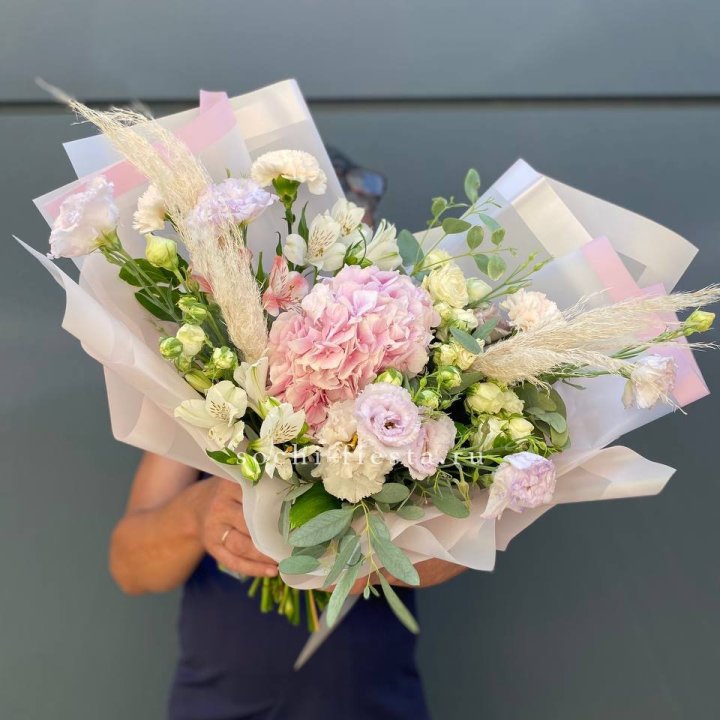 Гортензия "Пинк флоид" в Липецке