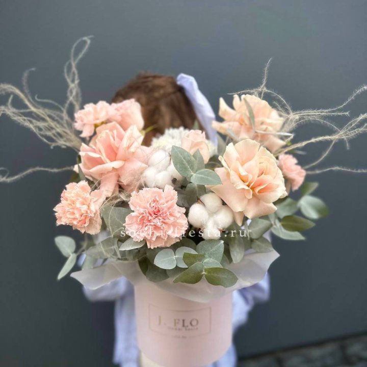 Цветочный бокс "Лесия" в Липецке