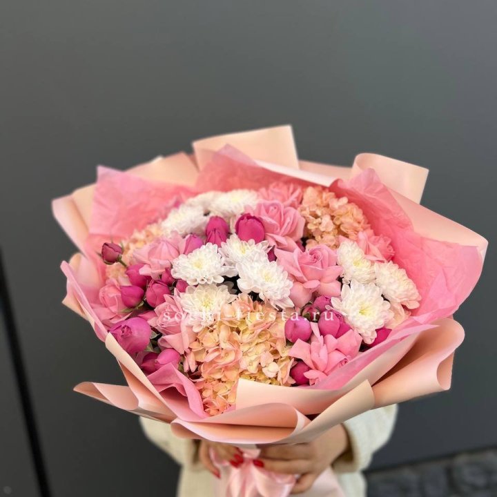 Букет "Нежное послание" в Липецке