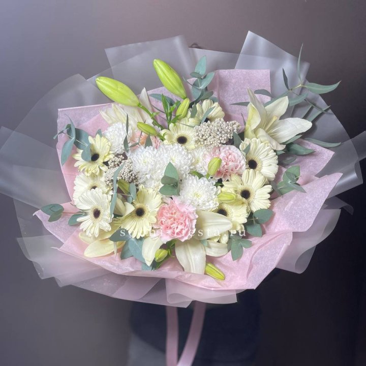 Букет "Нежная савана" в Липецке