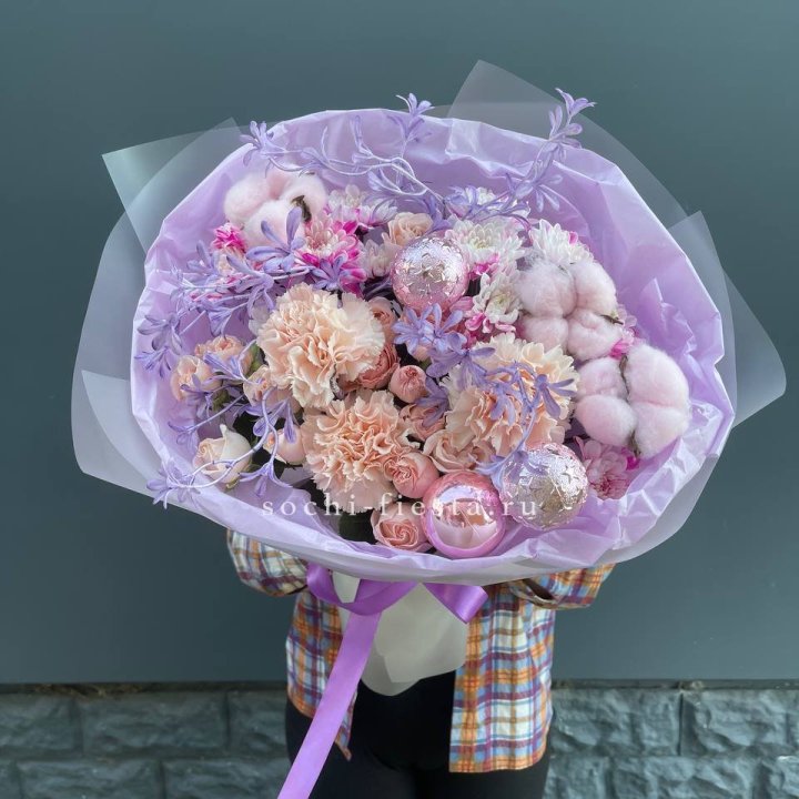 Букет "Лавандовая сказка" в Липецке