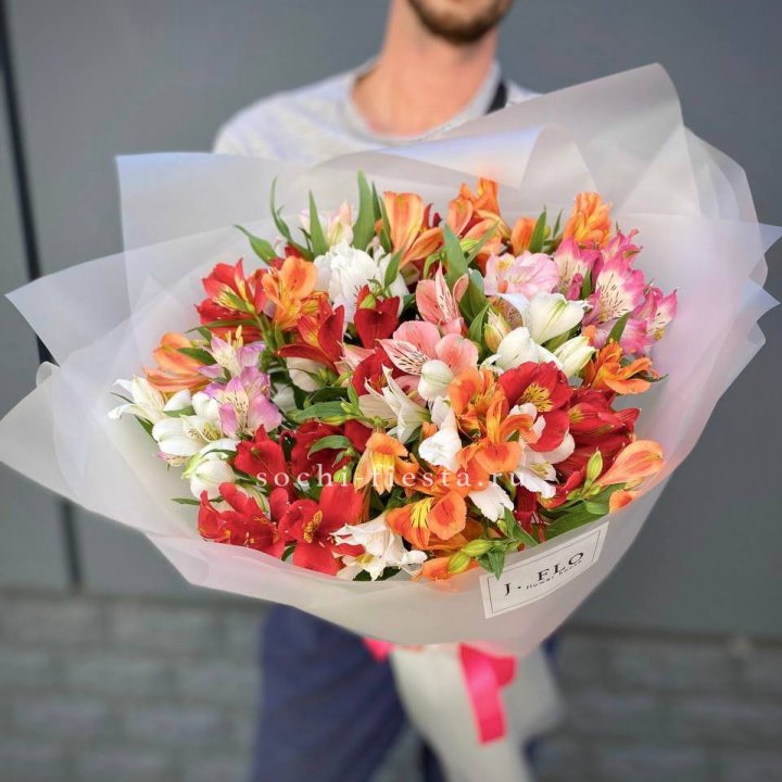 Микс альстромерий №5 в Липецке