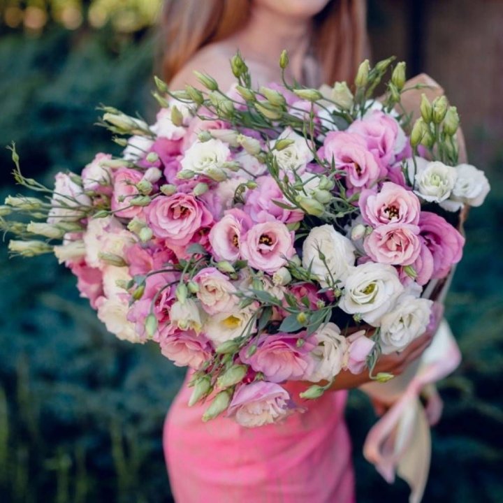 Букет эустом №1  в Липецке