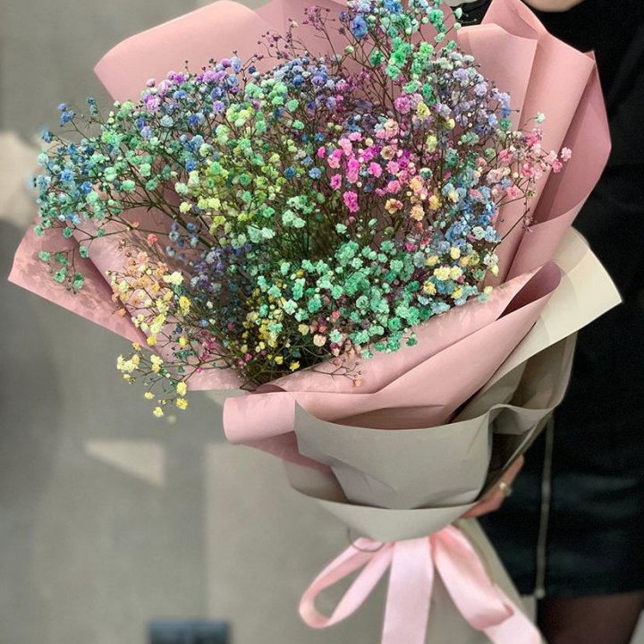 Букет гипсофил №3 в Липецке