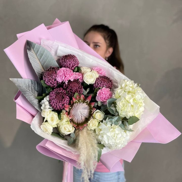Дизайнерский букет №17 в Липецке