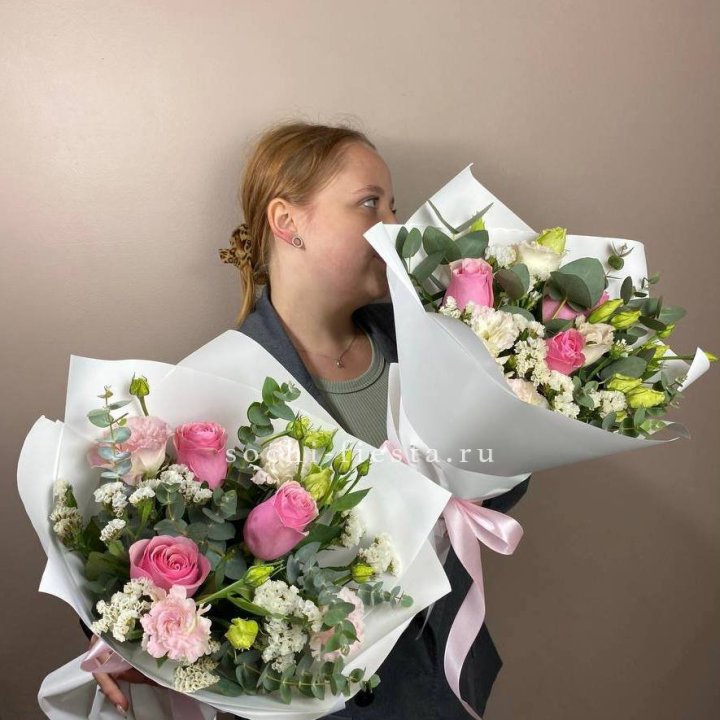  Мини букеты в Липецке