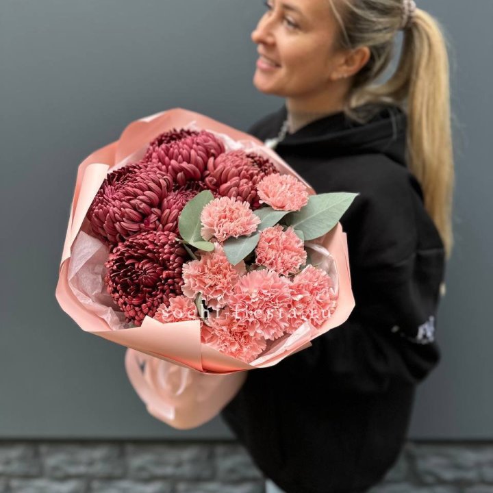 Дуо диантусы и бигуди в Липецке