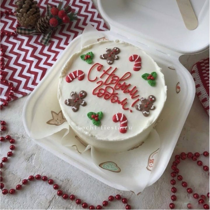 Бенто-торт "С Новым Годом!" в Липецке