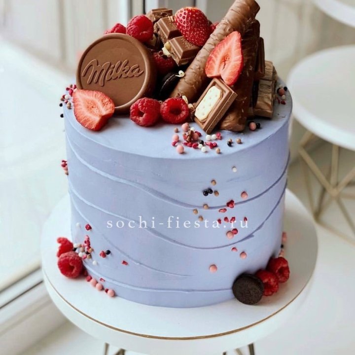 Торт "Milka's world" в Липецке