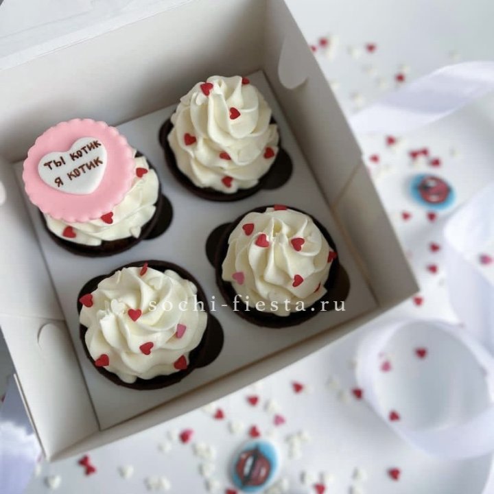Набор капкейков "Для тебя" в Липецке