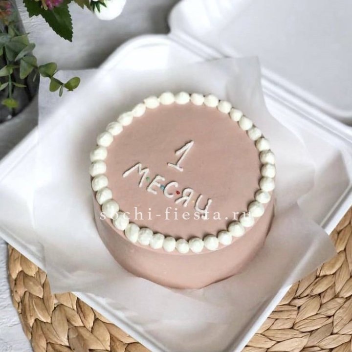 Бенто-торт "Важная дата" в Липецке