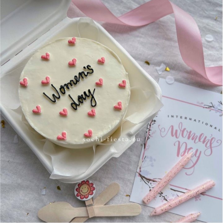 Бенто-торт "Дорогим женщинам"  в Липецке