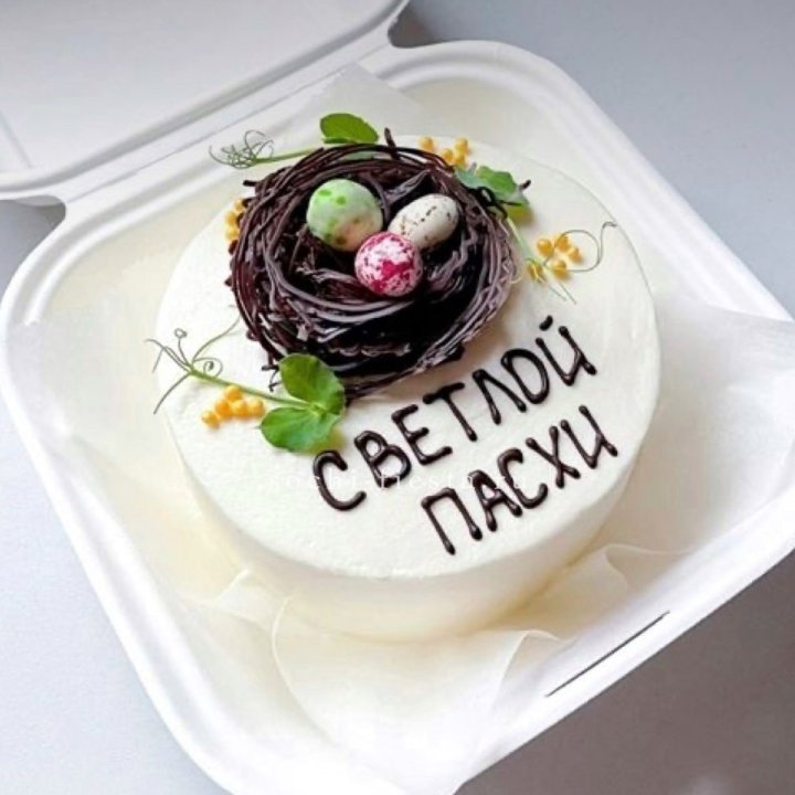 Бенто-торт "Светлой Пасхи" 1 в Липецке