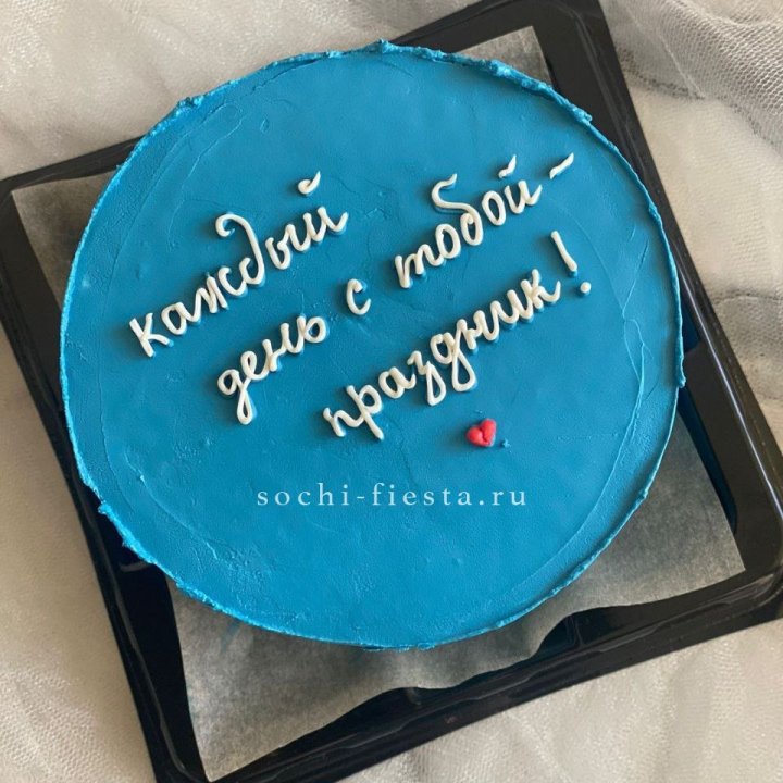 Бенто-торт "Каждый день с тобой праздник"  в Липецке