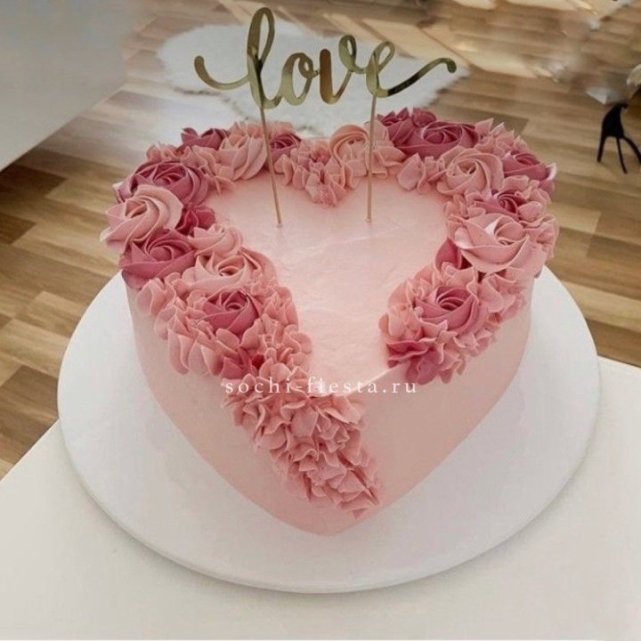 Торт "Сердце" 10 в Липецке
