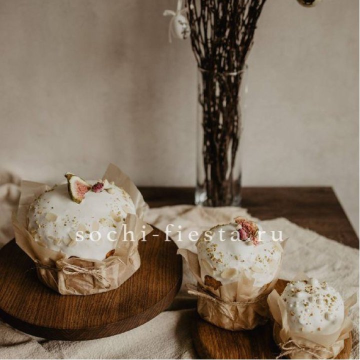 Кулич мини с изюмом в Липецке