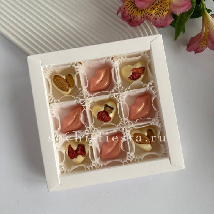 Набор бельгийских конфет ручной работы в Липецке