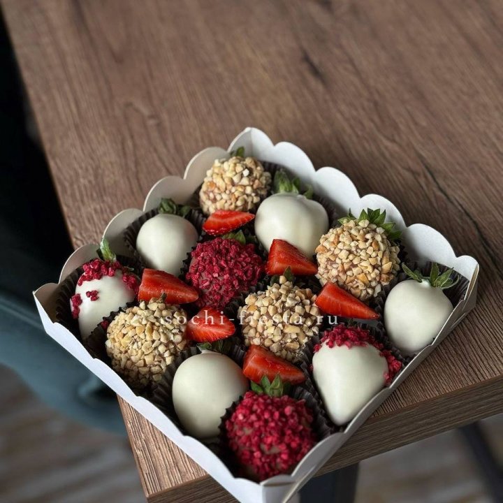 Клубника в шоколаде 12 ягод №2 в Липецке