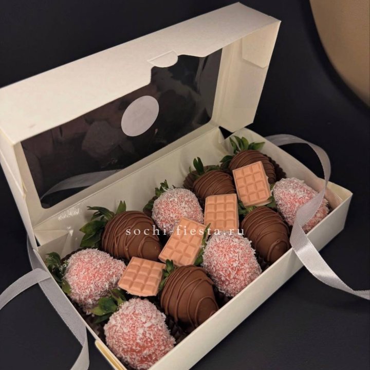 Клубника в шоколаде 10 ягод №2 в Липецке