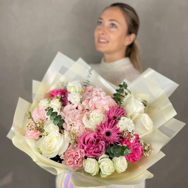 Дизайнерский букет "Мелоди" в Липецке