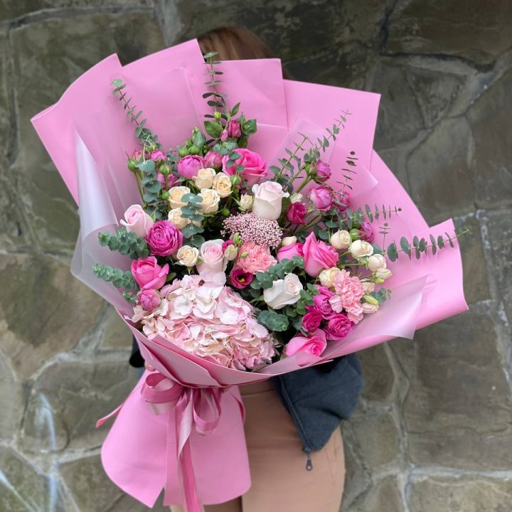 Дизайнерский букет "Паулина" в Липецке