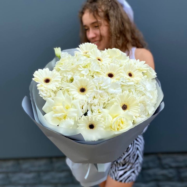  Букет "Вайт люксур" в Липецке