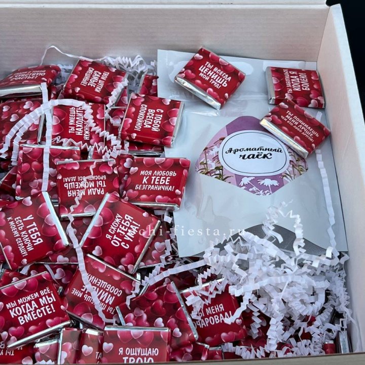 Набор Шоколад и Чай "101 причина любви" в Липецке