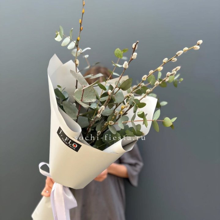 Букет Вербы и Эвкалипта в Липецке