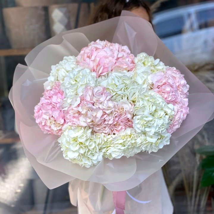 Букет гортензий № 3 в Липецке