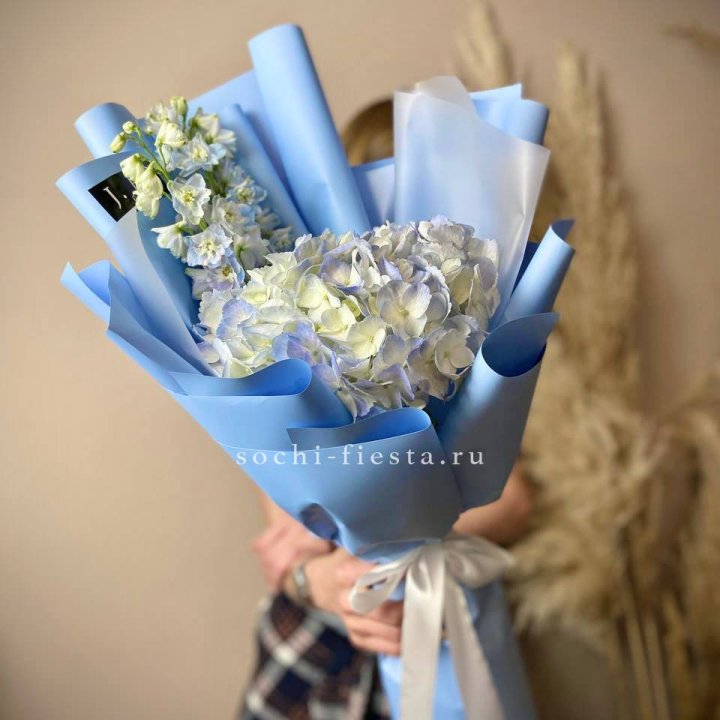 Гортензия "Блю скай" в Липецке
