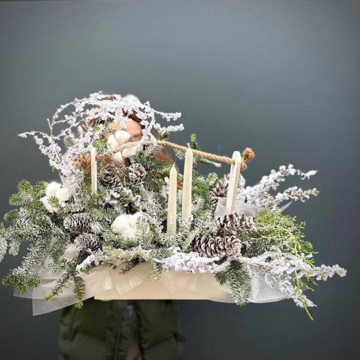 Новогодняя композиция  в Липецке