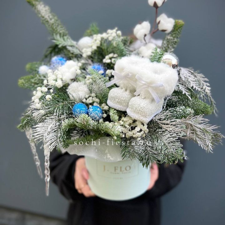 Новогодний бокс "Ботс блю" в Липецке