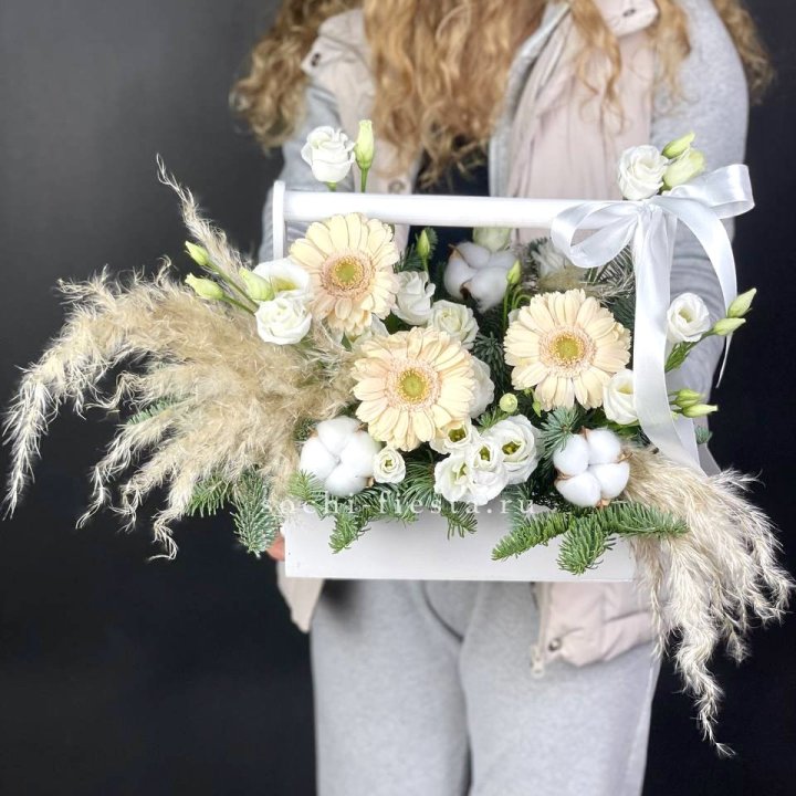 Композиция "мери крисмас бокс 2" в Липецке