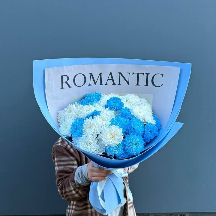 Дуо хризантем в Липецке