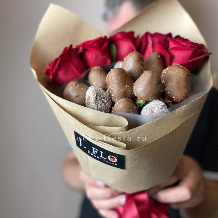 "Тандем с шоколадной клубникой" в Липецке