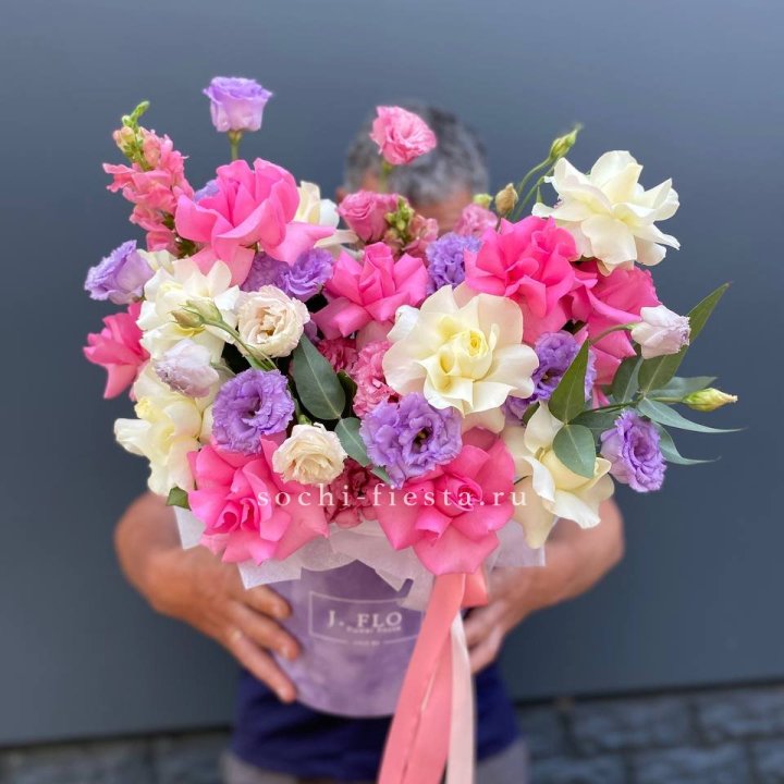 Цветочный бокс "Сиона" в Липецке