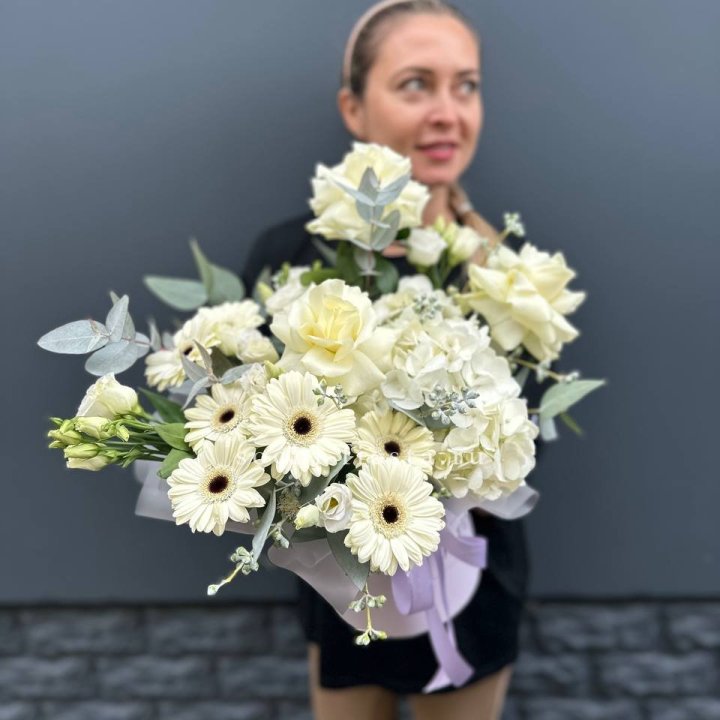 Цветочный бокс "Лавандовый сон" в Липецке