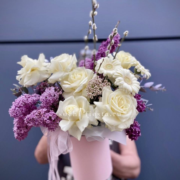 Цветочный бокс "Светлое Воскресенье" в Липецке