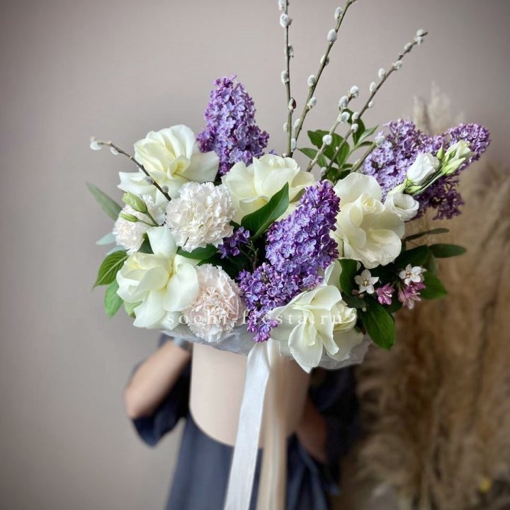 Цветочный бокс "Воскресенье" в Липецке