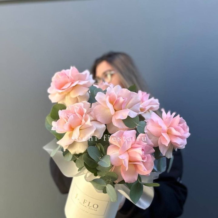 Французские роз в боксе в Липецке