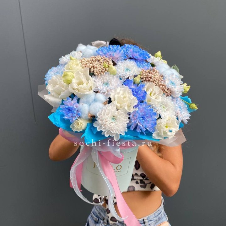 Коробка цветов  " Облако" в Липецке