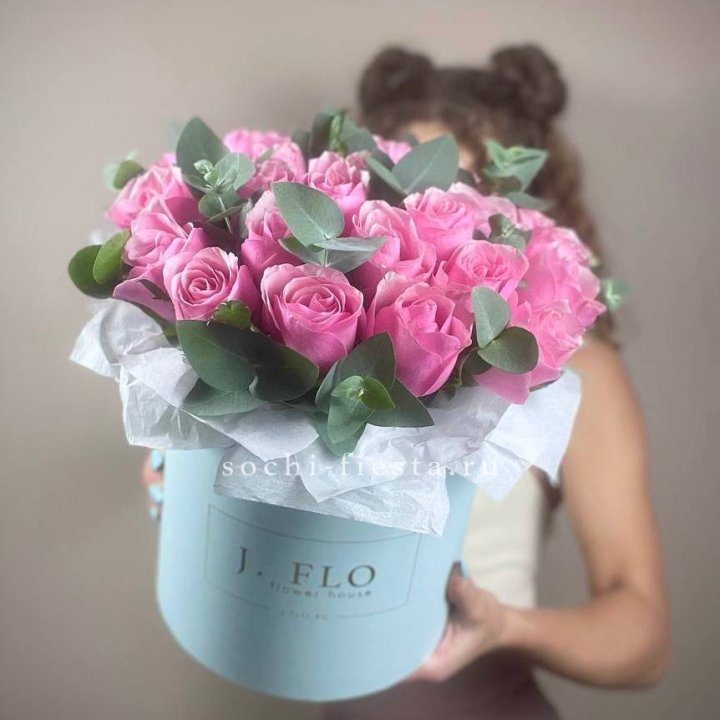 Бокс 27 роз в Липецке