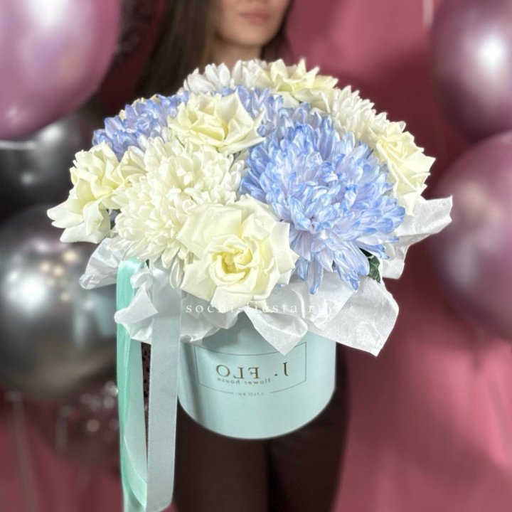 Коробка с цветами "Вольта" в Липецке