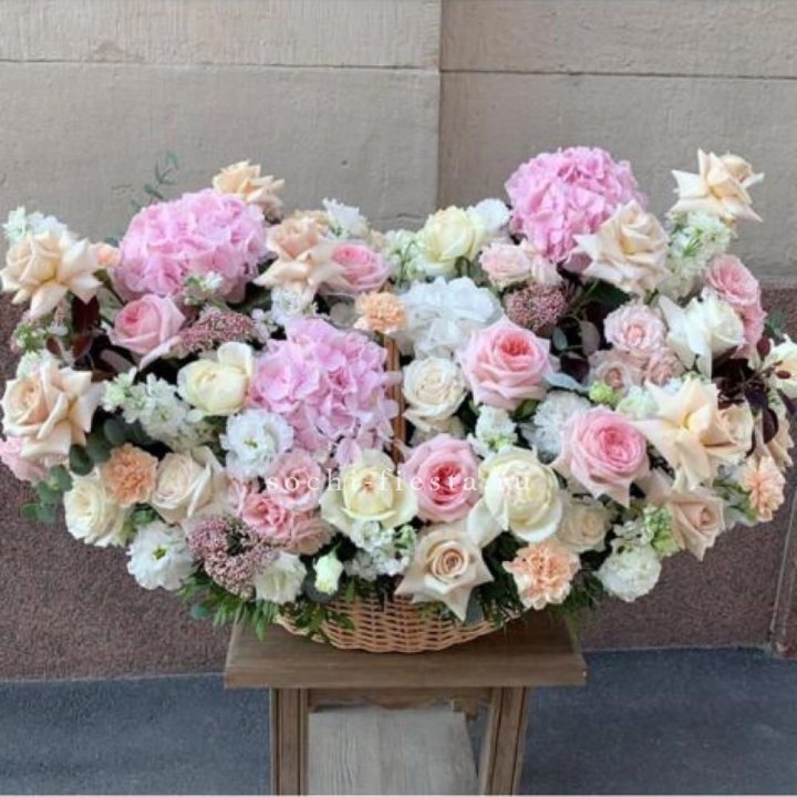 Цветочная корзина макси N2 в Липецке