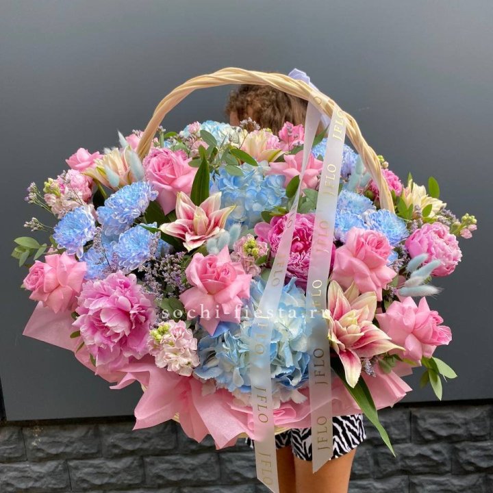 Яркая корзина "Летнее настроение" в Липецке