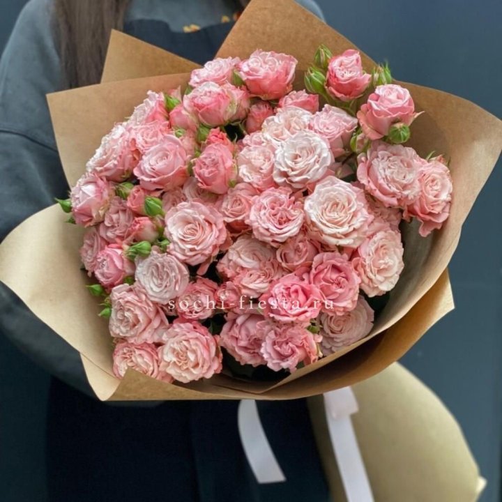 Пионовидные розы Bombastic №2 в Липецке