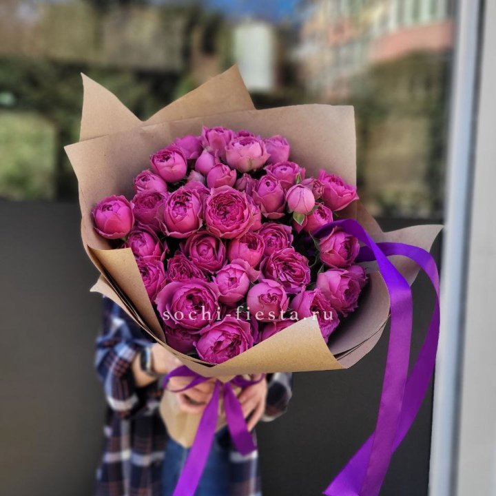 Букет с Мисти бабблс  в Липецке