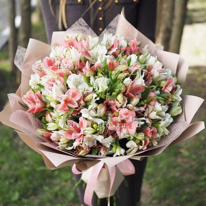 Букет альстромерий "ВАУ" в Липецке